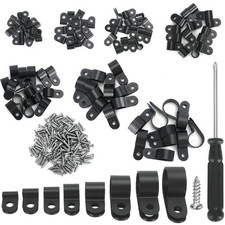 221pcs R Type Cable Clips 8