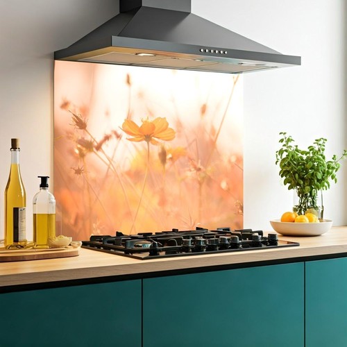 Printed glass kitchen - printed,