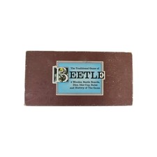 Vintage The Traditional Game Of Beetle 1960s Complete Wooden Boards Instructions