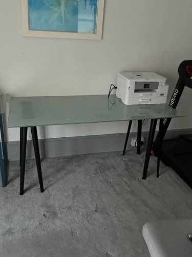 Stylish trestle desk - stylish,