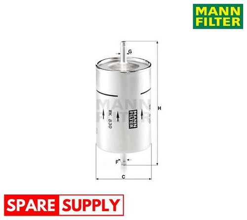 Fuel filter for - fuel, 11