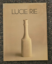 Lucie Rie - Book On Her Pottery  ISBN 0903798565