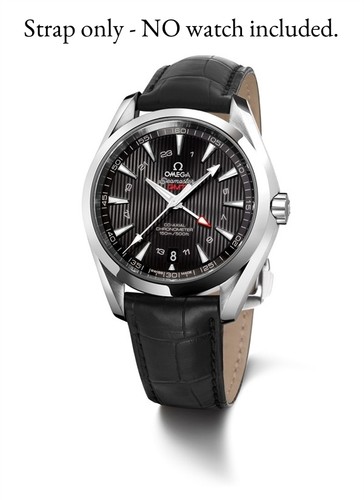 Leather deployment watch - leather, strap