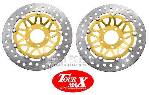 Tourmax front brake discs - front,