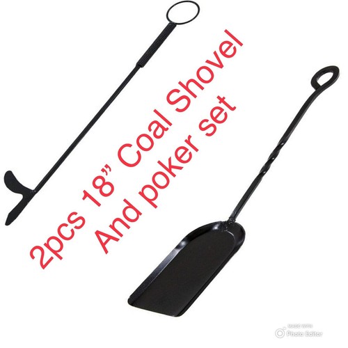 2pc steel coal - 2pc, shovel