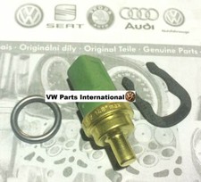 Genuine VW Golf MK4 R32 Temperature Sensor Sender + O'Ring + Clip New OEM Parts