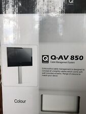 Q-Acoustic Cable Trunking Kit, 850mm Concealer, Tidy Cable From Sockets/ Sky Box