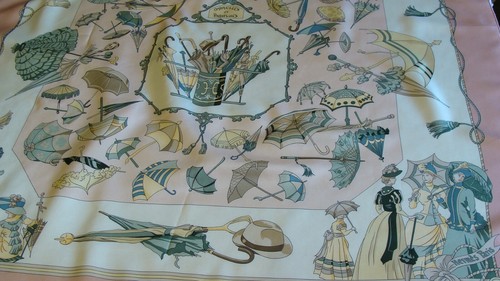 Hermes scarf ombrelles - scarf,ombrelles, et