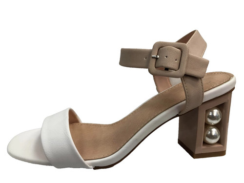 Moda pelle sandypearl heel - in,