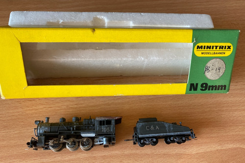 Minitrix 2929 gauge steam - gauge, us