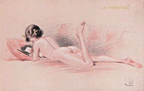 Louis vallet postcard - louis,