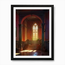 Stairway To Heaven 1 Art Print Framed Wall Art Poster Canvas Print Picture