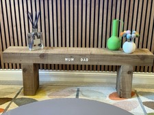 3 Seater Garden Sleeper Bench