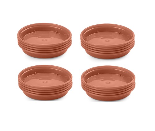 Mini plant pot saucers - 20,