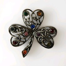 Celtic brooch clover - celtic, good