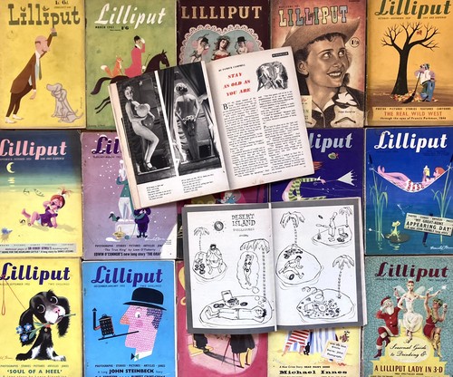 Vintage lilliput magazine - vintage,