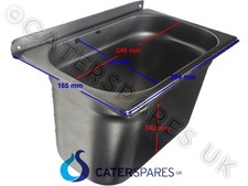 COMBI STEAM OVEN WALL MOUNTED DRAIN WASTE OUTLET LARGE TUNDISH RATIONAL 