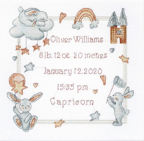 Letistitch cross stitch kit - cross,