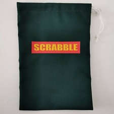 Scrabble letters tile bag