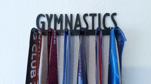 Gymnastics handmade medal - gymnastics,