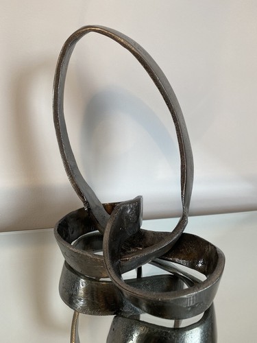 Aluminium prato knot sculpture - aluminium,