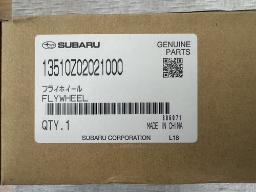 Genuine subaru flywheel - genuine,