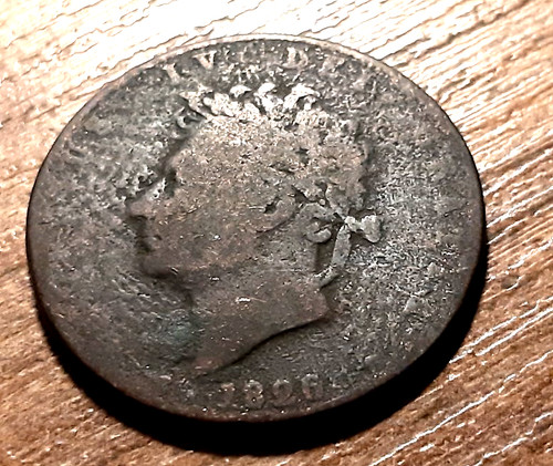 George halfpenny 1826 - halfpenny,