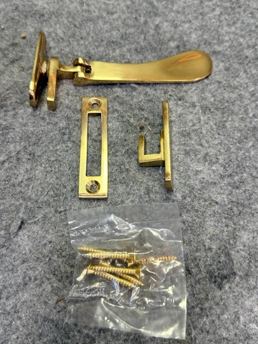 Brass window latch casement - brass,