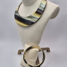 Jaeger Retro Faux Horn Torc
