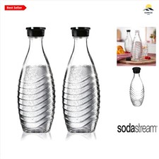 Glass Water Carafes Twin Pack