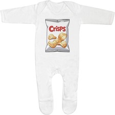 'Bag of Crisps' Baby Romper