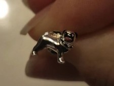 Brand new sterling silver pug