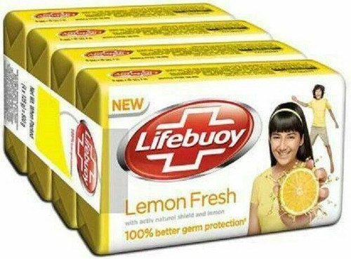 Lifebuoy lemon - (4, 125gm)