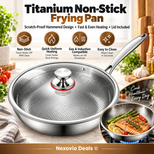 32cm titanium frying - 26/28/30/32cm,
