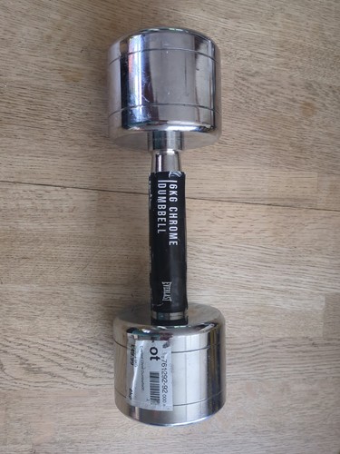 Dumbbell everlast 6kg chrome - -,