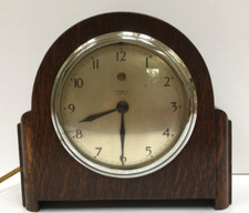 Art Deco Temco Early Electric Mantel Clock