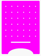 Jewellery Stud Earring Display Stand for 36/48/60/72/90/108 Hole, 18 Colours