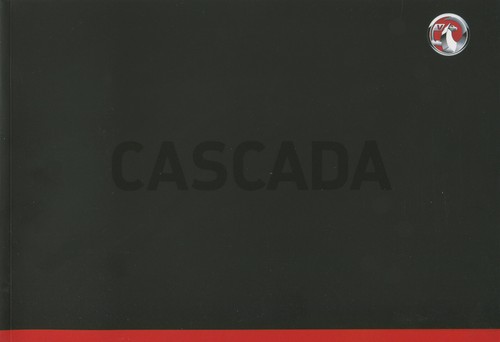 Car brochure vauxhall cascada - car,