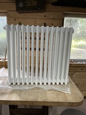 Zehnder Charleston Horizontal 4 Column Radiator White 600h 630w 3500btu