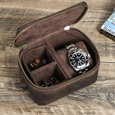 Watch Case Vintage Crazy Horse