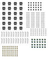 HO Scale 20' Container Decals