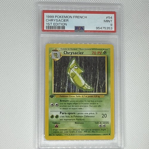 Pokémon chrysacier base set - pokémon,
