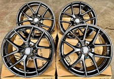 19" Black FX5 Alloy Wheels Fits Vw Passat B5 B6 B7 B8 B9 CC Alltrack 5x112