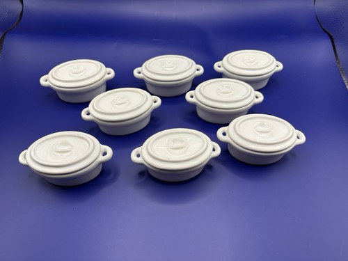 Set miniature white - set, 8