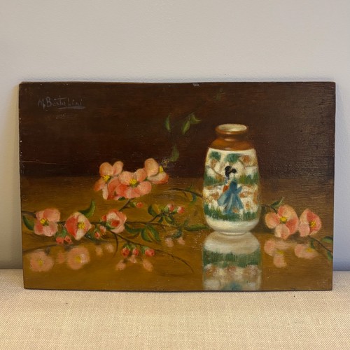Small oil painting - oil, by
