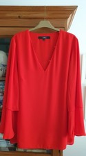 Ladies Debenham Star by Julien MacDonald brand new red summer top size 18