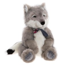 Charlie bears timber wolf - bears, 47cm