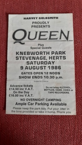 Queen knebworth park 9th - queen,,