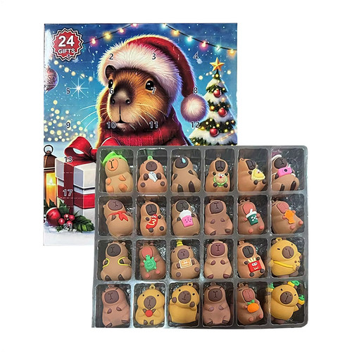 New capybara christmas - new,