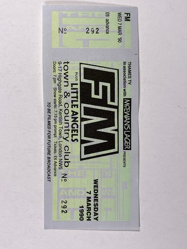 Little angels ticket - fm,